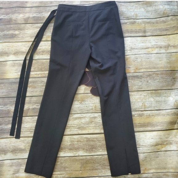 Tibi "Valia" Cutout Felt Panel Trousers - Picture 13 of 16